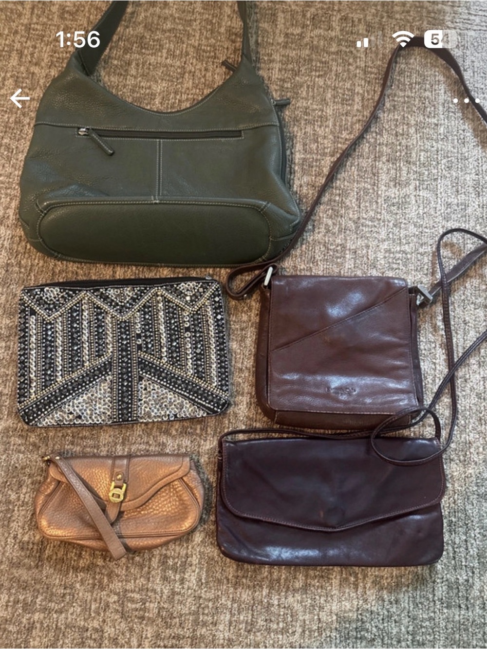 Y2K Designer Leather Handbag Haul Cole Haan, Kenneth Cole and Tignanello